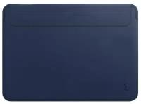 Чехол WiWU Skin Pro 2 Leather для MacBook Pro 14.2inch 2021 Blue