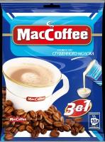 Растворимый кофе MacCoffee со вкусом сгущенного молока 3 в 1, в пакетиках, 10 уп., 200 г