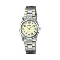 Наручные часы CASIO Standard LTP-V001SG-9B, серебряный, желтый