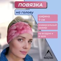 Повязка на голову для фитнеса/ для спорта/ для бега/ для йоги/ повязка на волосы/ повязка женская/ мужская