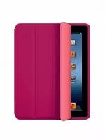 Чехол-книжка для iPad 2 / iPad 3 / iPad 4 Smart Сase, малиновый