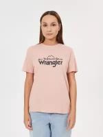 Футболка Wrangler, размер L, розовый