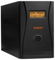 ИБП ExeGate SpecialPro Smart LLB-1500. LCD. AVR.8C13. USB <1500VA/950W, LCD, AVR, 8*C13, USB, металлический корпус, Black> EP285500RUS