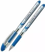 Ручки шариковые Schneider Slider Basic M, шариковые, синие, 2 шт
