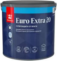 Краска Euro Extra-20 (Евро-20) TIKKURILA 2,7л бесцветный (база С)