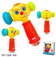 Молоток игрушечный Play Smart интерактивный, Расти малыш, звук, в коробке, 7743 (655-25093BH)