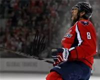 Автограф Александра Овечкина НХЛ - Автограф Alex Ovechkin Washington Capitals Nhl - Фото с автографом, Подписанная фотография, Автограф знаменитости, Подарок, Автограмма, Размер 20х25 см