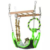 Гамак для грызунов, хорьков TRIXIE Suspension Bridge with Hammock (6298)