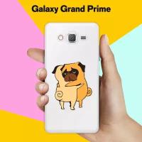 Силиконовый чехол на Samsung Galaxy Grand Prime Мопсы / для Самсунг Галакси Гранд Прайм