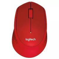 Мышь Logitech M330 SILENT PLUS Red USB