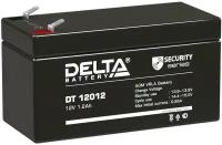 Аккумулятор ОПС 12В 1.2А. ч Delta DT 12012