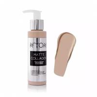 Тональный крем с коллагеном N'YON матирующий - MATTE COLLAGEN тон 101