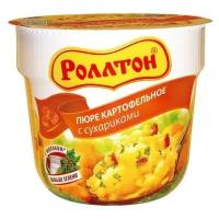 Роллтон Пюре картофельное с сухариками 40 г