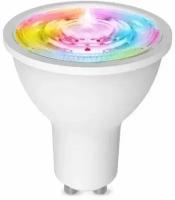 Светодиодная лампа MOES Smart LED Bulb ZB-TD-RWWGU10, Zigbee, GU10, 4,9 Вт, 345 Лм, теплый цвет