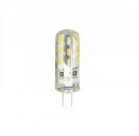 Светодиодная LED лампа General G4 220V 3W 2700K 2K 36x10 SMD силикон BL5 651200 (упаковка 10 штук)