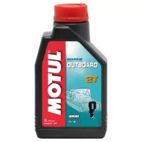 Масло моторное минеральное "OUTBOARD 2 T", 1л Motul 102788