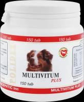 Витамины Polidex Multivitum plus для собак, 150 таб. х 1 уп