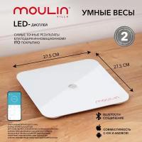 Весы электронные MOULIN VILLA MV SC-002, белый