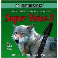 Струны для электрогитары EMUZIN SUPER VOICE 6СВ-02, .010-.047