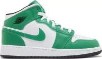 Кроссовки Nike Air Jordan 1 Mid Lucky Green GS, 39EU