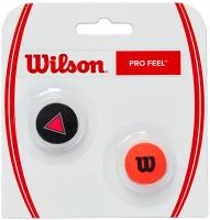 Виброгаситель Wilson Pro Feel Clash для теннисной ракетки 2 шт. черный, красный