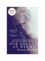 Haruf Kent "Our Souls at Night (Film Tie-In)"