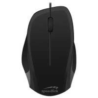 Мышь проводная Speedlink Ledgy Mouse USB, Silent, Черная (SL-610015-BKBK) (PC)