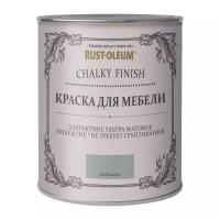 Краска для мебели ультраматовая Rust Oleum Chalky Finish (750 мл) антрацит