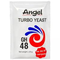 Дрожжи сухие активные спиртовые турбо для самогона на сахар "Angel" Turbo Yeast GH48 130гр