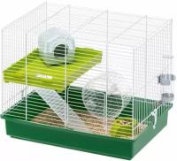 Клетка для грызунов Ferplast Hamster Duo, зеленый, 46*29*37,5 см