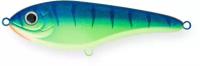 Воблер Джеркбейт Strike Pro Buster Jerk Sinking, цвет: C063F Blue-yellow Tiger Sparkles, (EG-048#C06