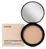 Пудра компактная для лица Золотисто-бежевая Полупрозрачная PAESE matter powder semitransparent 3A golden beige