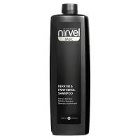 Nirvel Шампунь питательный для сухих и поврежденных волос NIRVEL KERATIN & PANTHENOL SHAMPOO 1000 мл (6612)