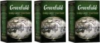 Чай черный Greenfield Earl Grey Fantasy 100 грамм 3 штуки