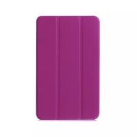 Чехол-обложка MyPads для Xiaomi тонкий умный кожаный на пластиковой основе с трансформацией в подставку фиолетовый