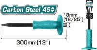 Зубило с протектором острое 18мм 300мм, THT4221226