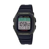 Наручные часы CASIO Collection W-96H-3A мужские, кварцевые, будильник, хронограф, секундомер, водонепроницаемые, подсветка дисплея