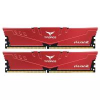 Оперативная память Team Group T-Force Vulcan Z 16GB (8GB x2) DDR4-3200 Red (TLZRD416G3200HC16CDC01)