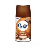 Сменный баллон к автоматическому распылителю освежителя воздуха Brait CHOCO DREAM, совместим с AirWick, аромат Шоколада и пралине (250 мл)