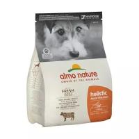 Сухой корм ALMO NATURE ADULT DOG SMALL BEEF & RICE для взрослых собак маленьких пород с говядиной и рисом (2 кг)