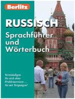 Русский разговорник и словарь для говорящих по-немецки