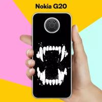 Силиконовый чехол на Nokia G20 Зубы / для Нокия Джи20