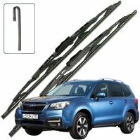 Дворники Subaru Forester (4) SJ S13 Субару Форестер 5 дв рест 2016 2017 2018 2019 Щетки стеклоочистителя каркасные для автомобиля 650мм-430мм к-т 2шт