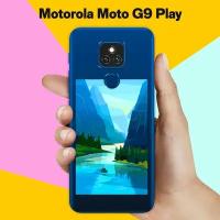 Силиконовый чехол на Motorola Moto G9 Play Озеро / для Моторола Мото Джи9 Плэй