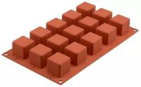Форма силиконовая для выпечки «Куб» 3.5×3.5 см