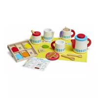 Набор продуктов с посудой Melissa & Doug Wooden Steep & Serve Tea Set 9843