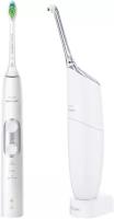 Электрическая зубная щетка + компактный ирригатор Philips Sonicare HX8424/47