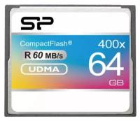 Карта памяти Compact Flash Silicon Power 64Gb CF 400X (SP064GBCFC400V10)