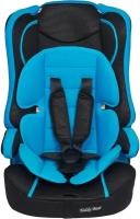 Автокресло группа 1/2/3 9-36 кг Teddy Bear 513 RF премиум BLUE+BLACK DOT