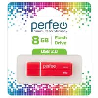 USB флешка Perfeo USB 8GB C01G2 Red